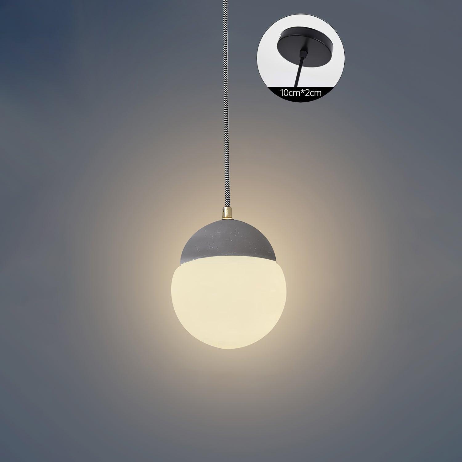 Ilraearis  Glass Pendant Light