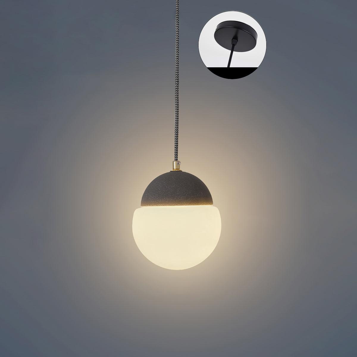Ilraearis  Glass Pendant Light