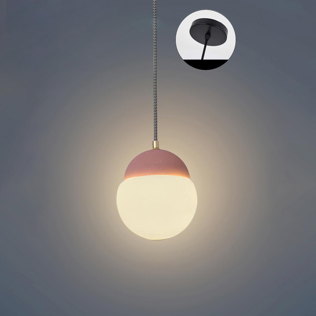 Ilraearis  Glass Pendant Light