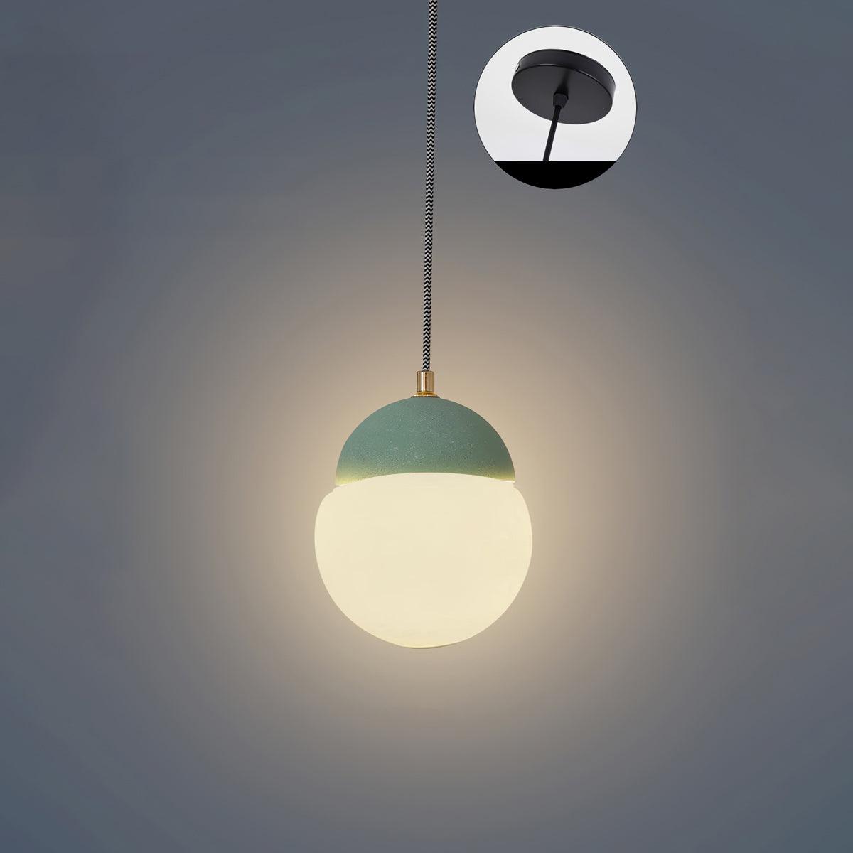 Ilraearis  Glass Pendant Light