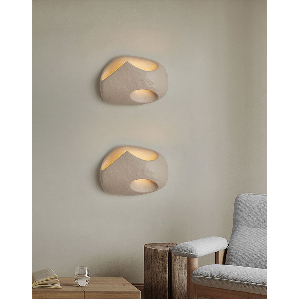 Claro Individual Creativity Hollow Cement Wall Lamp - Letslighting
