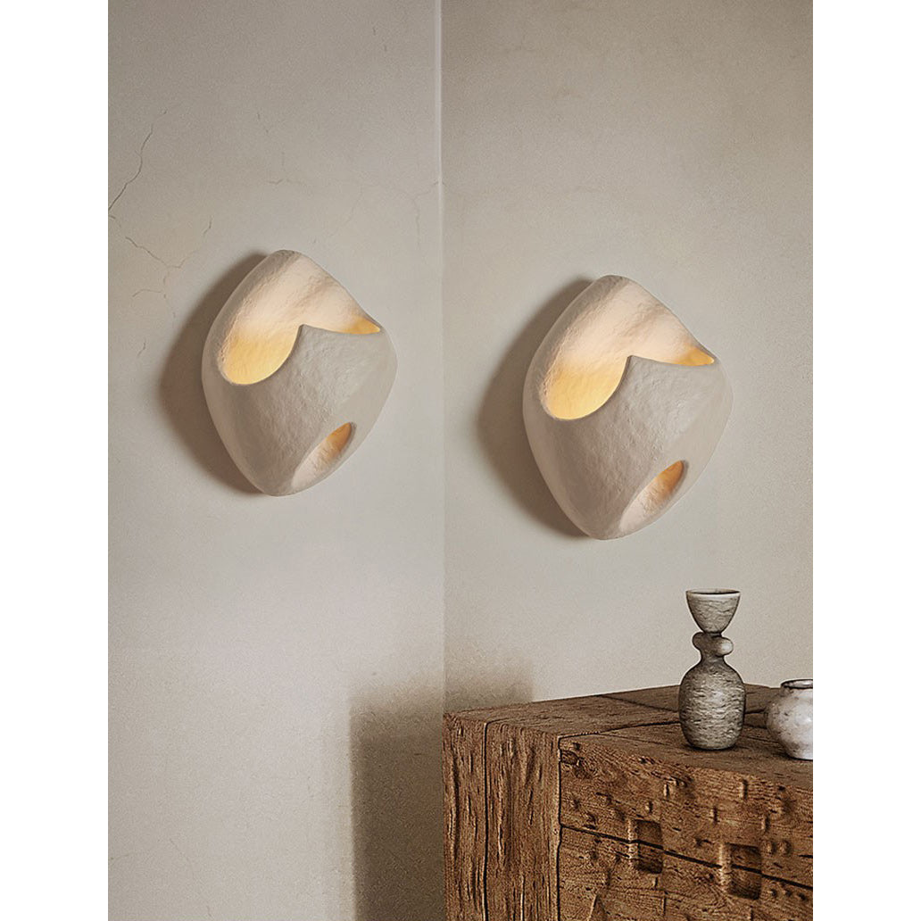 Claro Individual Creativity Hollow Cement Wall Lamp - Letslighting