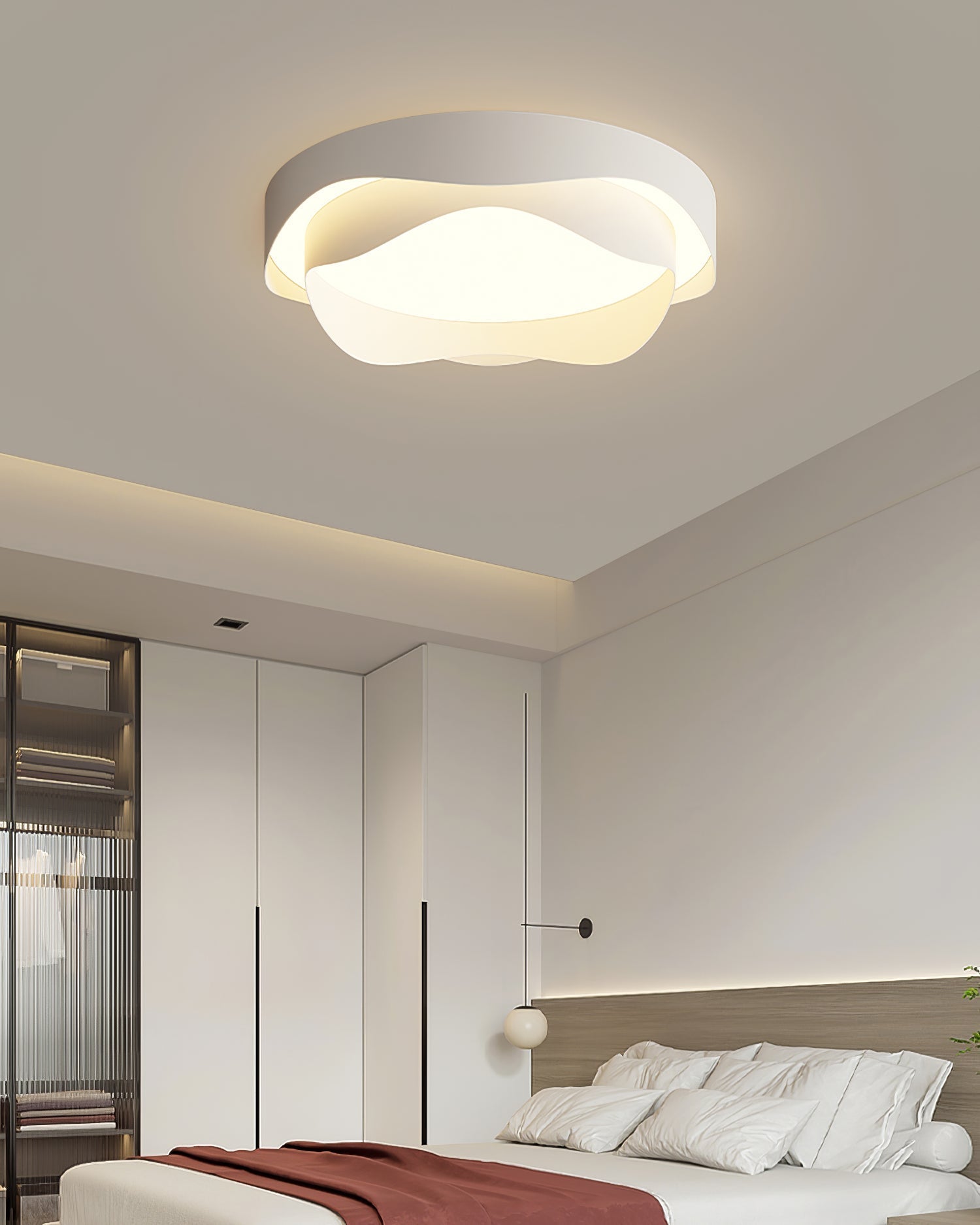 Lustra Ceiling Lamp White for Living Room - Letslighting