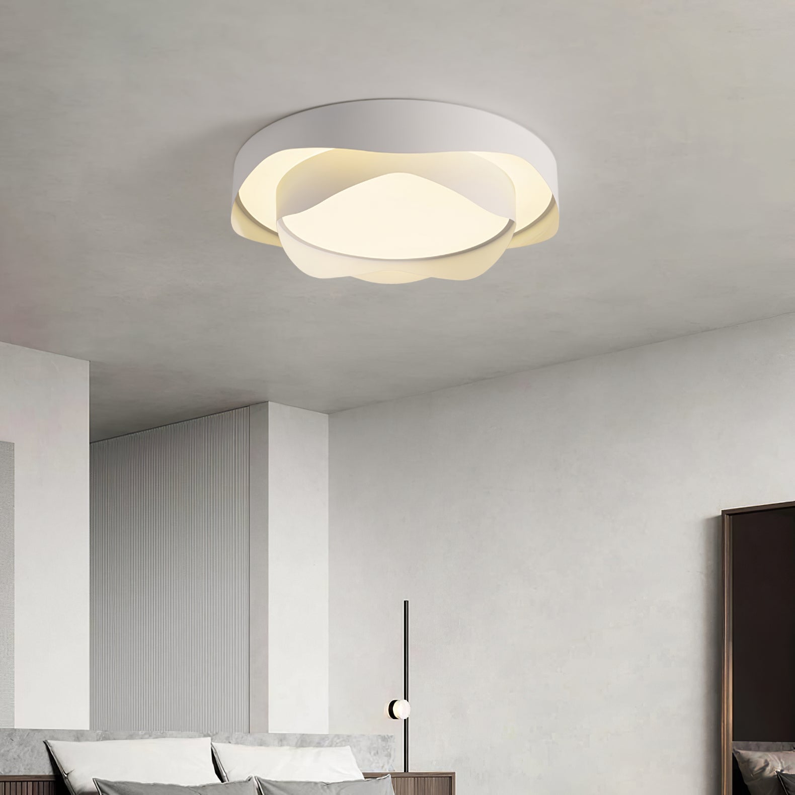 Lustra Ceiling Lamp White for Living Room - Letslighting