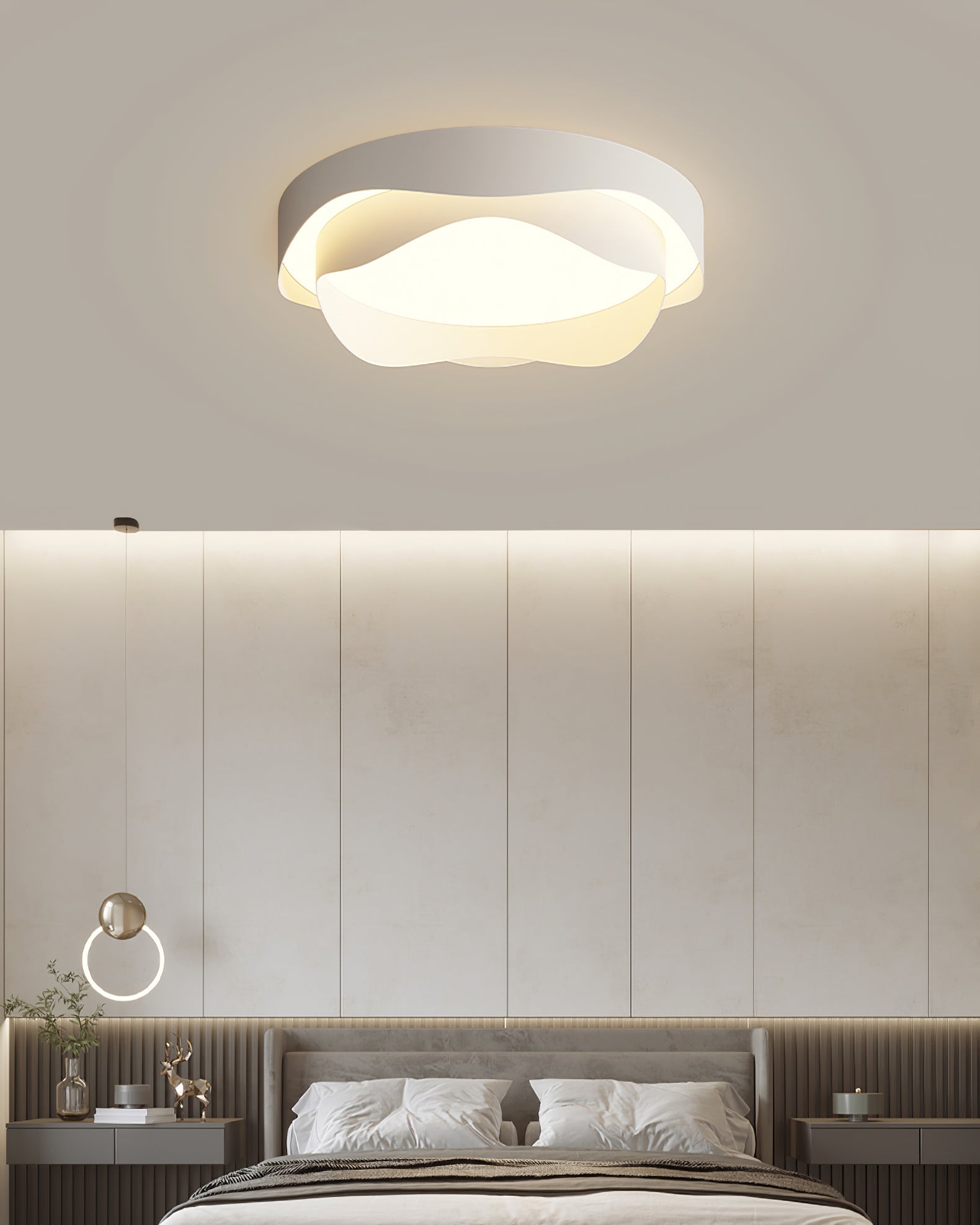 Lustra Ceiling Lamp White for Living Room - Letslighting