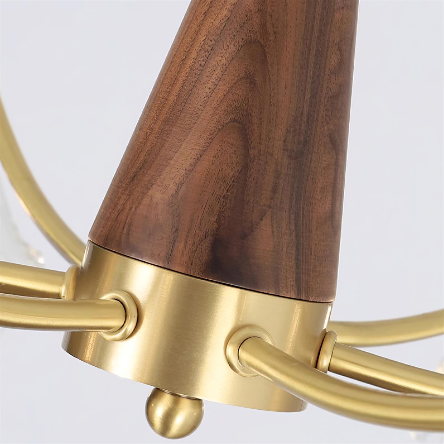 Aurora Glass Petal Chandelier - Letslighting