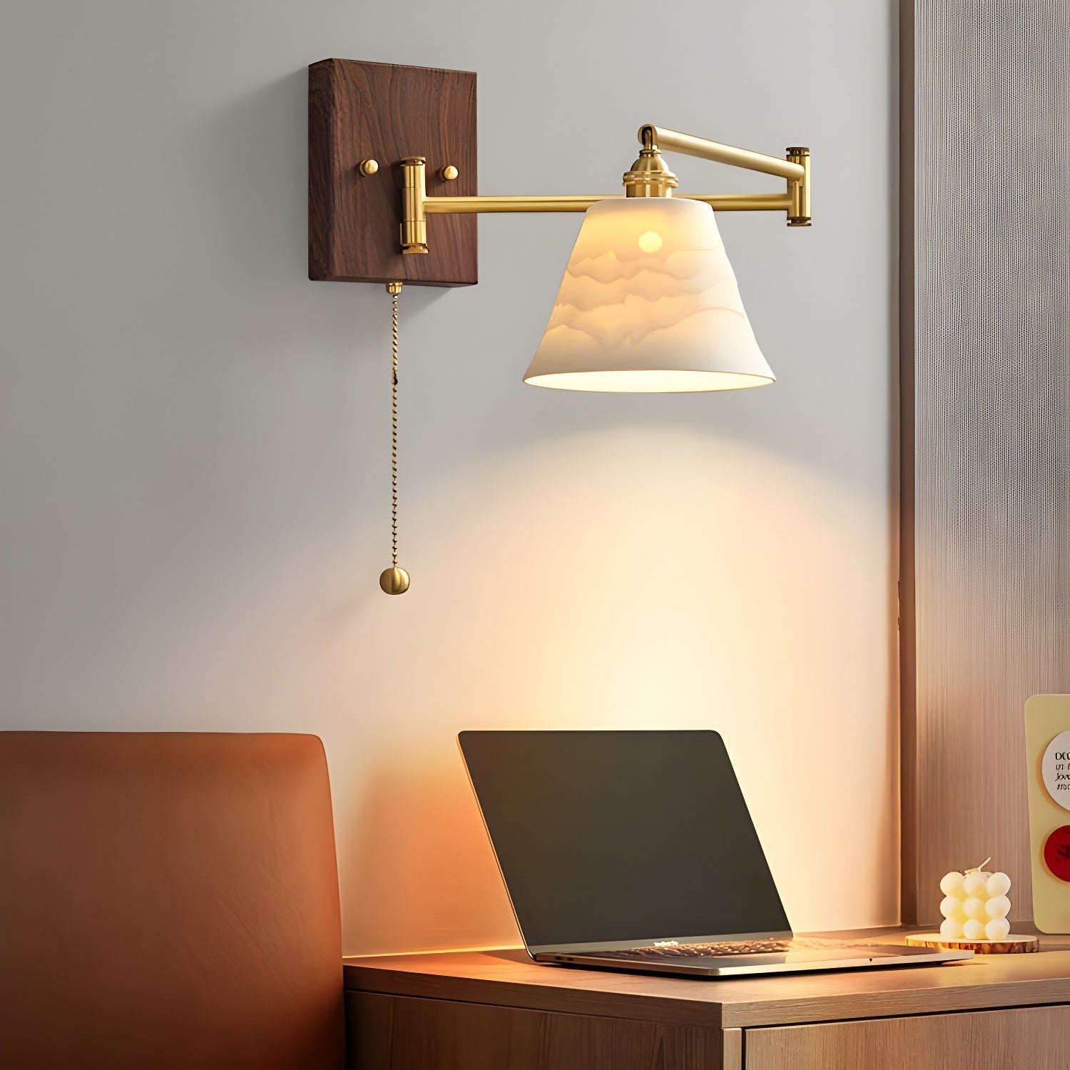 Wolf Wall Lamp Unique Geometry Ceramic - Letslighting