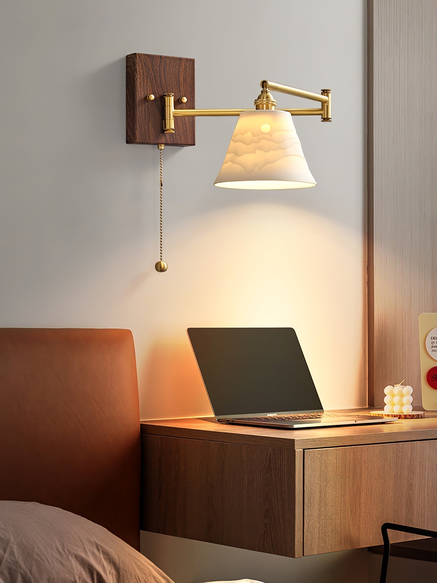 Wolf Wall Lamp Unique Geometry Ceramic - Letslighting