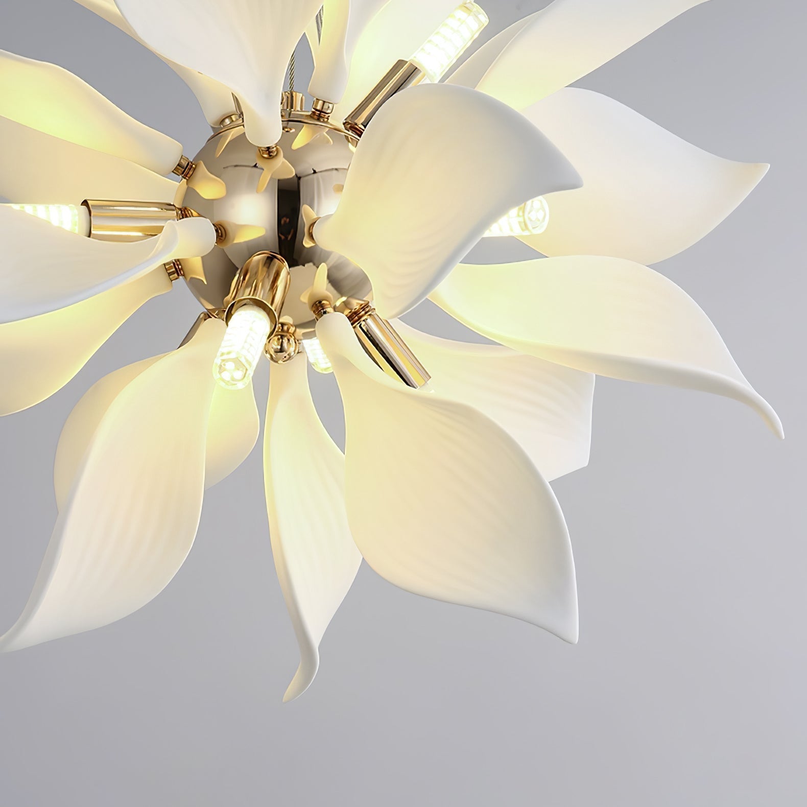 Lustra Pendant Lamp Ceramic Petals Blooming - Letslighting