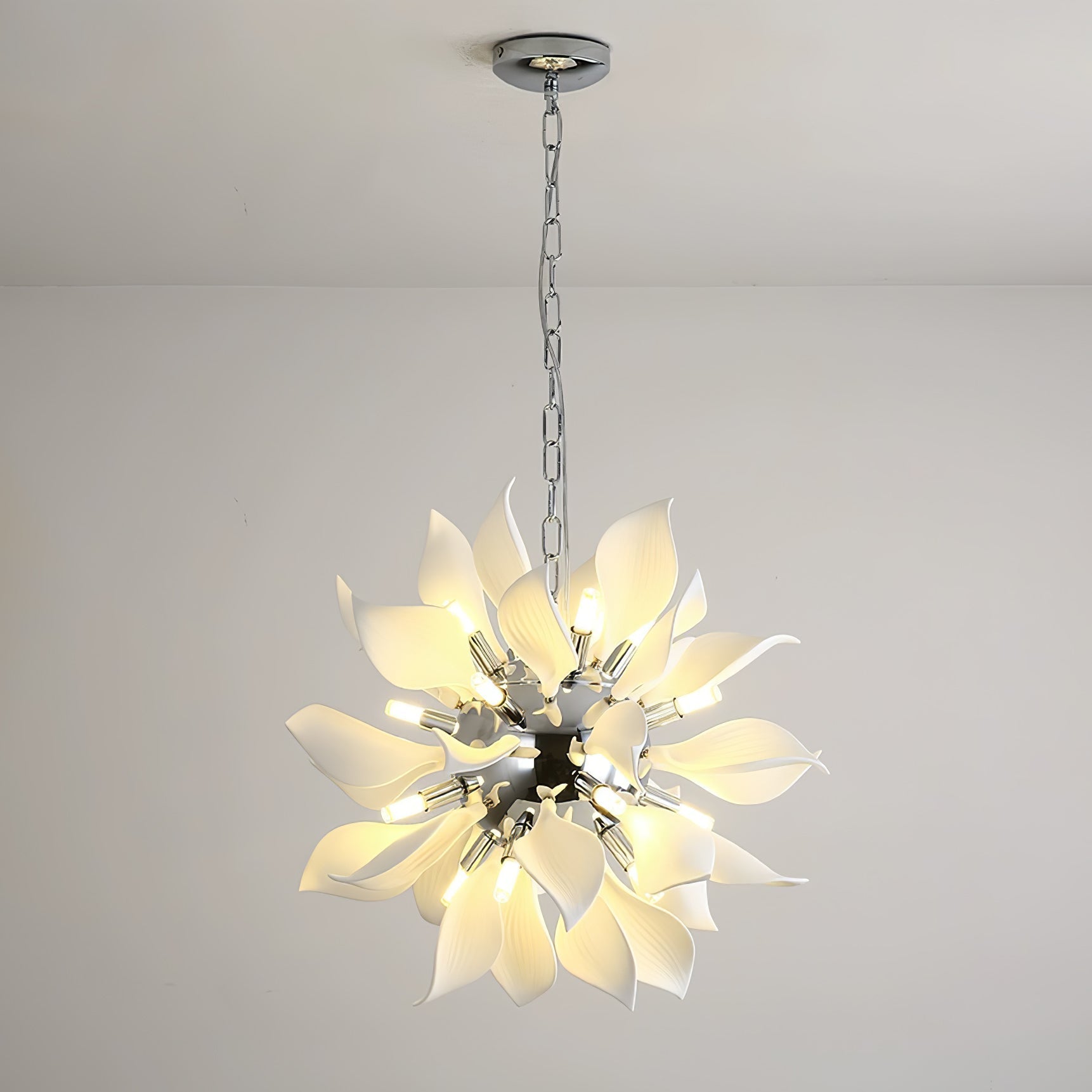 Lustra Pendant Lamp Ceramic Petals Blooming - Letslighting