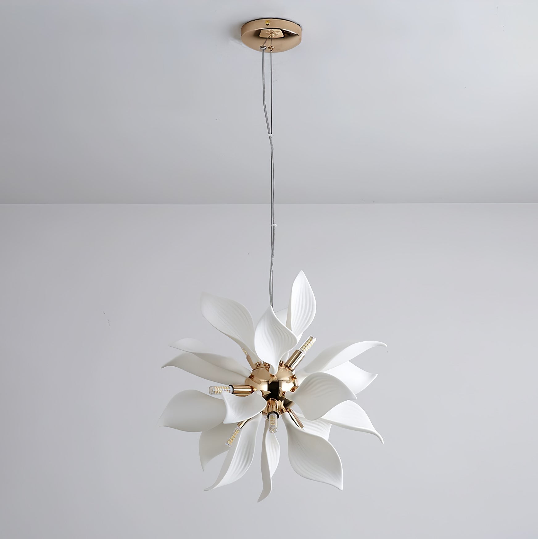 Lustra Pendant Lamp Ceramic Petals Blooming - Letslighting