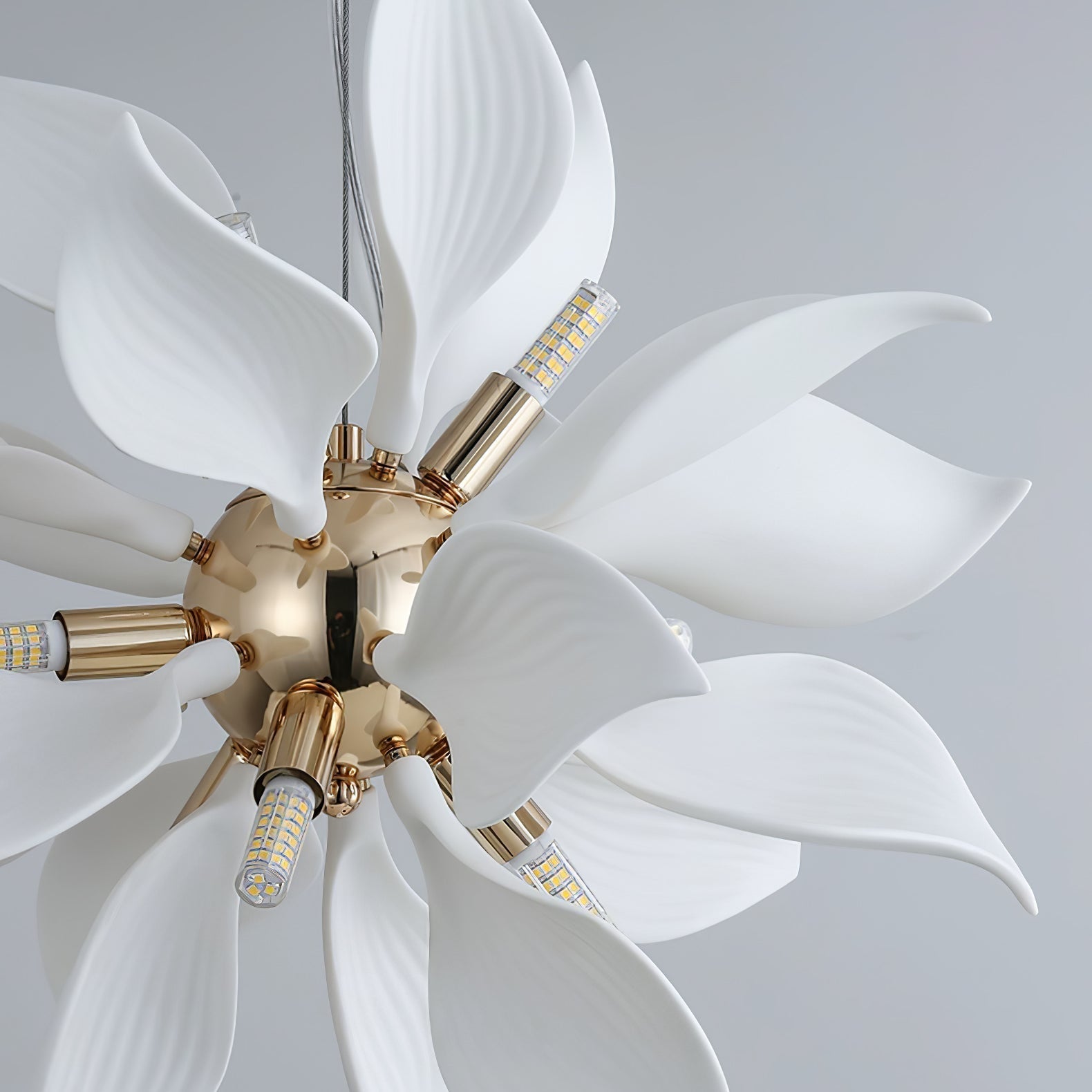 Lustra Pendant Lamp Ceramic Petals Blooming - Letslighting