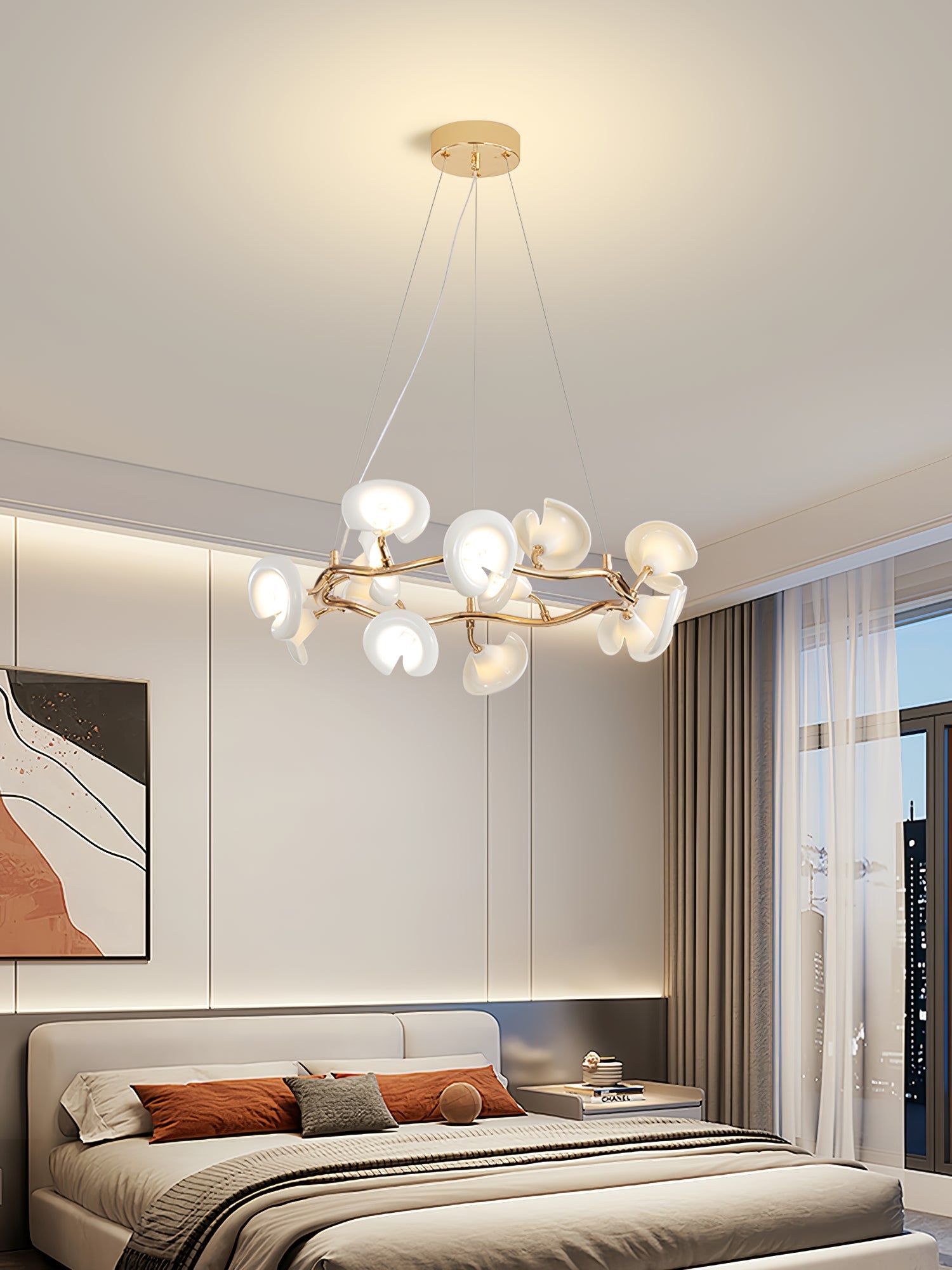 Aurora Chandelier Blossom Branch Elegant - Letslighting