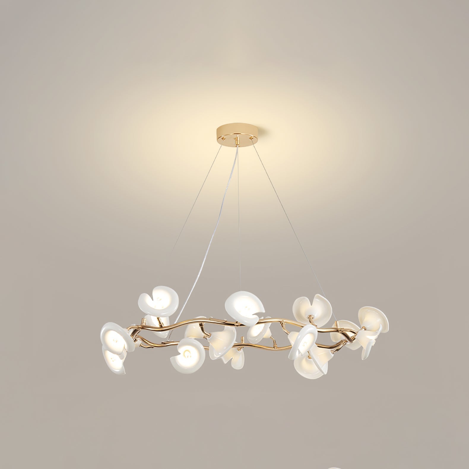 Aurora Chandelier Blossom Branch Elegant - Letslighting