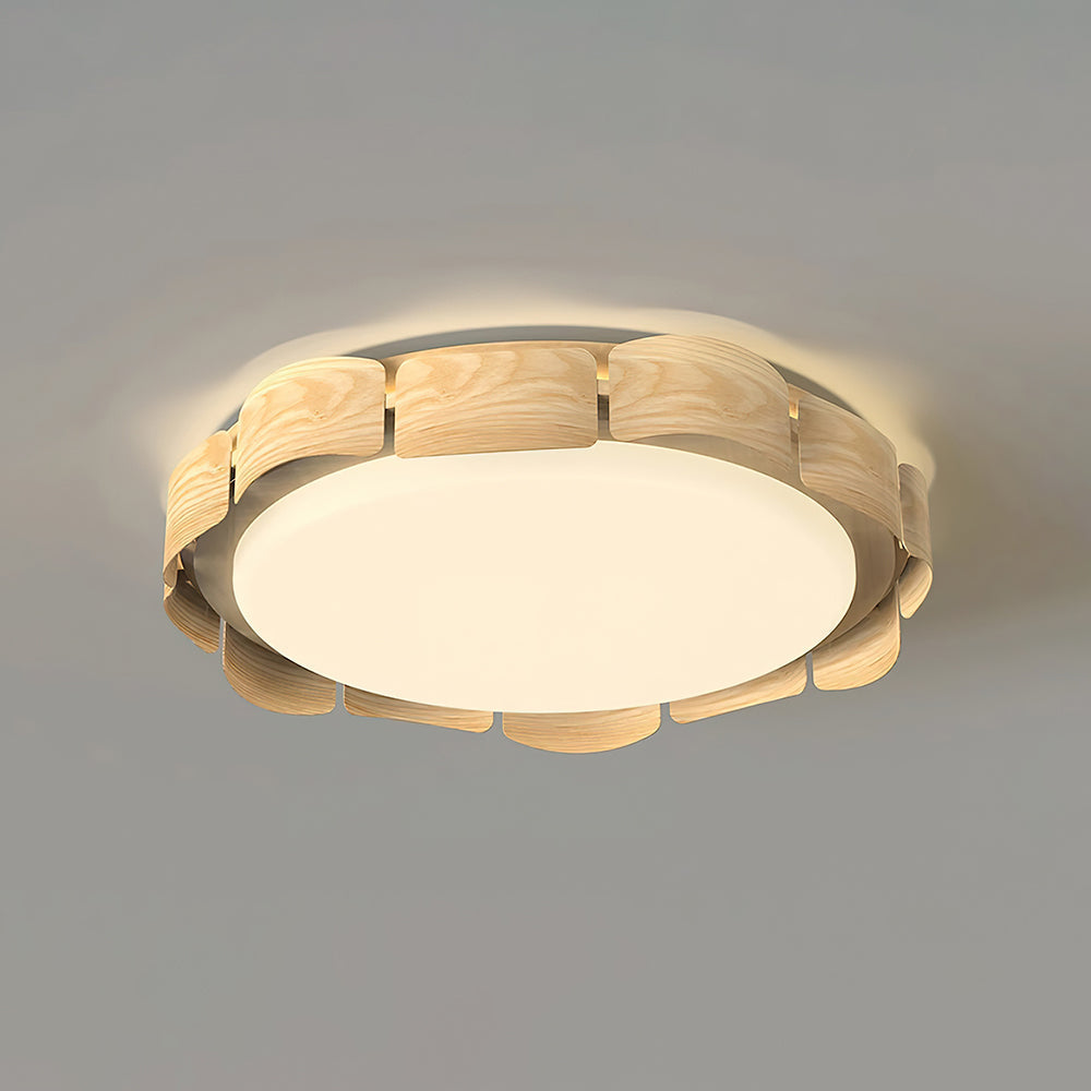 Ardura Walnut LED Ceiling Light - Letslighting