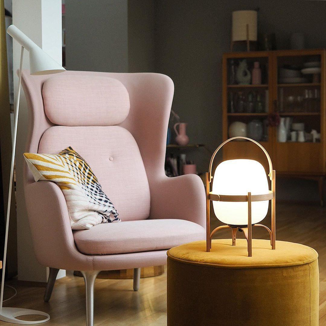 Lethra Wood Glass Table Lamp - Letslighting