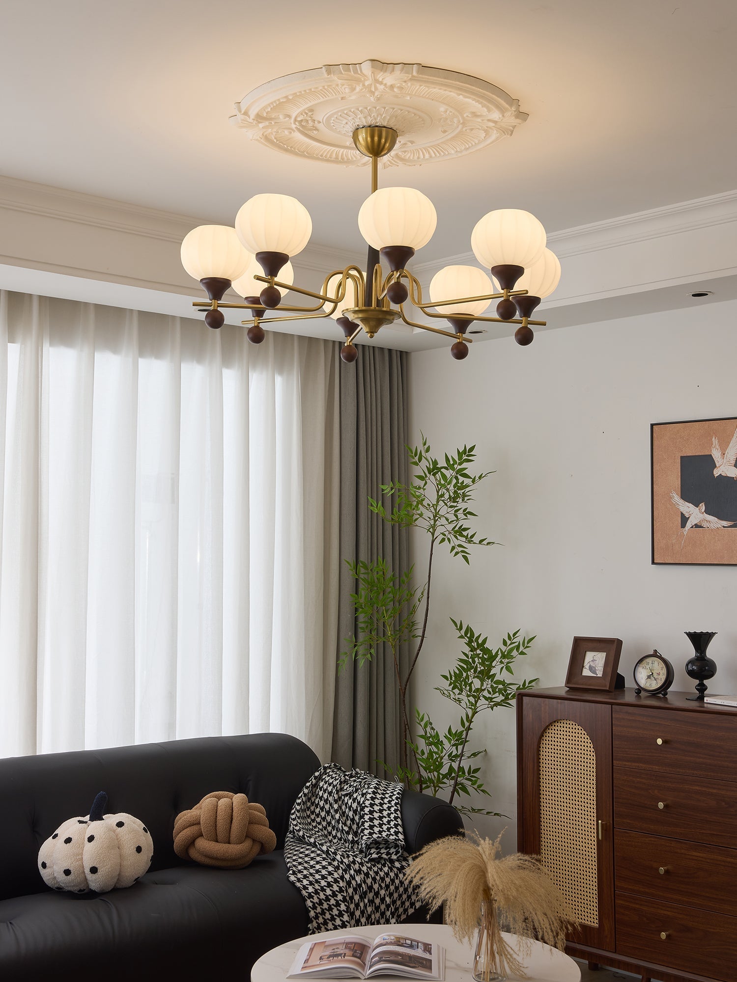 Anorionis Traditional Premium Wood Chandelier - Letslighting