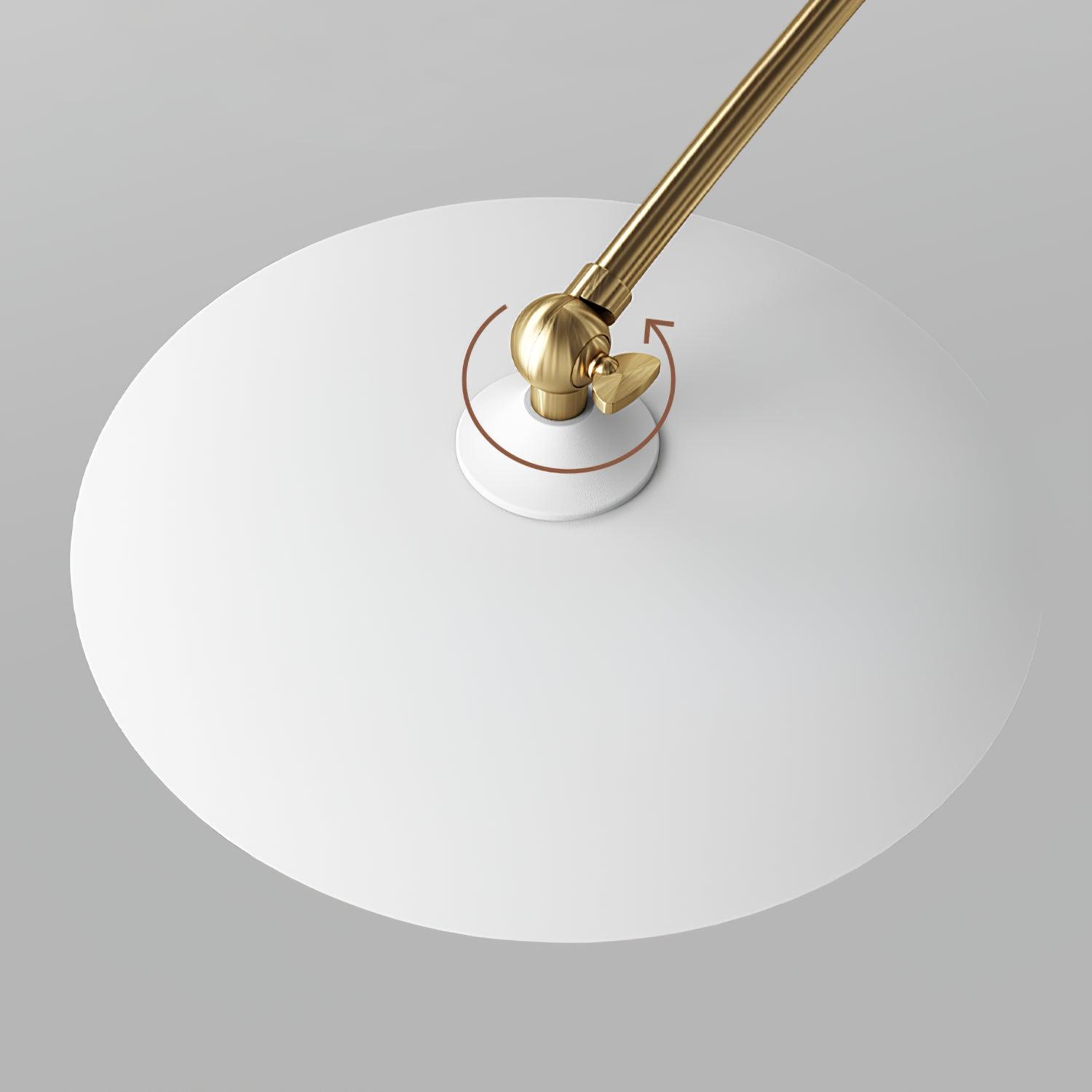 Lustra Chandelier with Art Deco-Inspired Mushroom - Letslighting