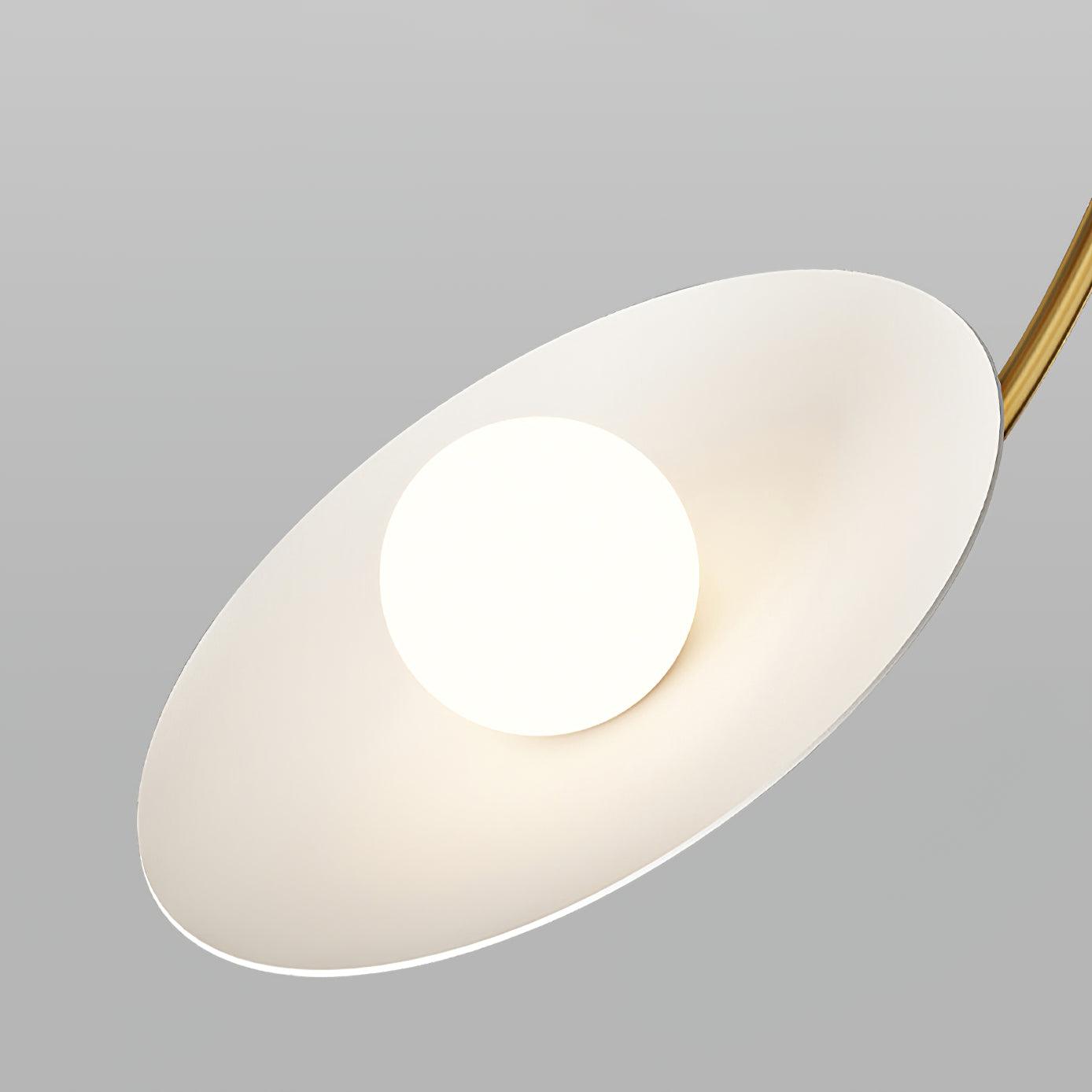 Lustra Chandelier with Art Deco-Inspired Mushroom - Letslighting