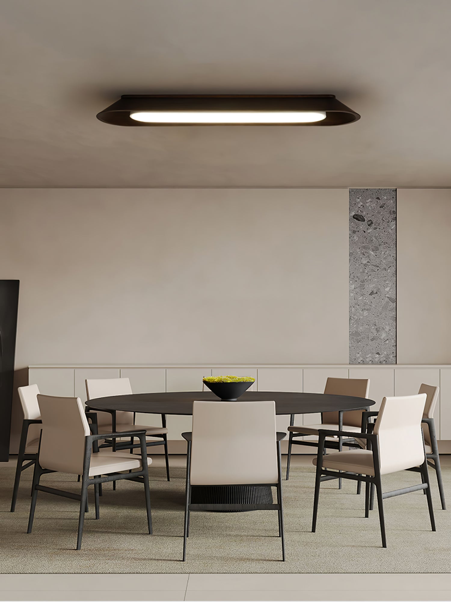 Icarira Modern Minimalist Channel Ceiling Lamp - Letslighting
