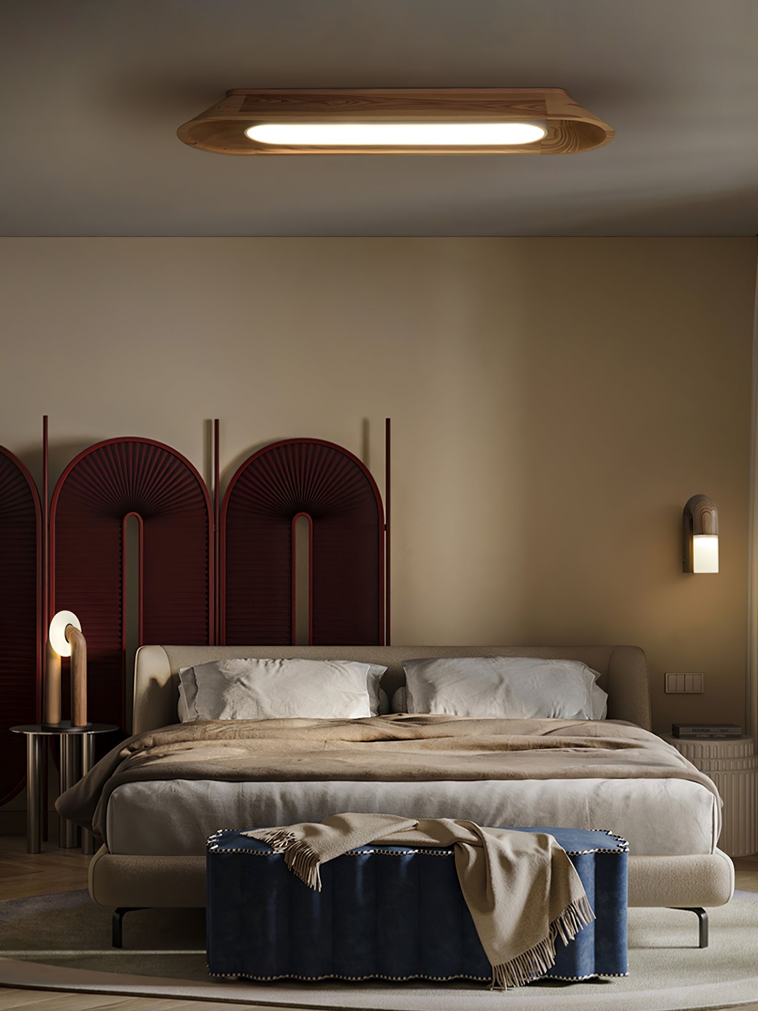 Icarira Modern Minimalist Channel Ceiling Lamp - Letslighting