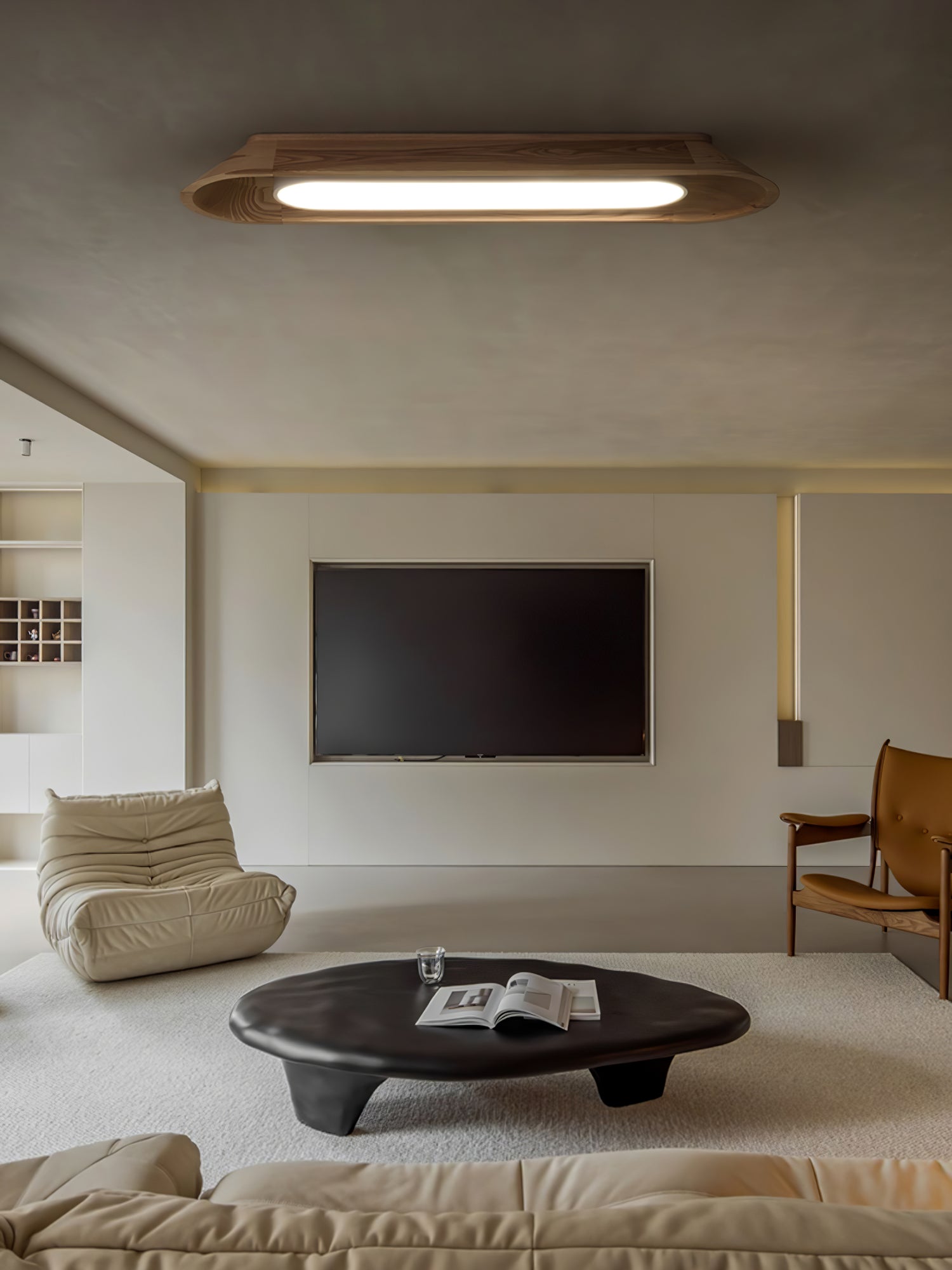 Icarira Modern Minimalist Channel Ceiling Lamp - Letslighting