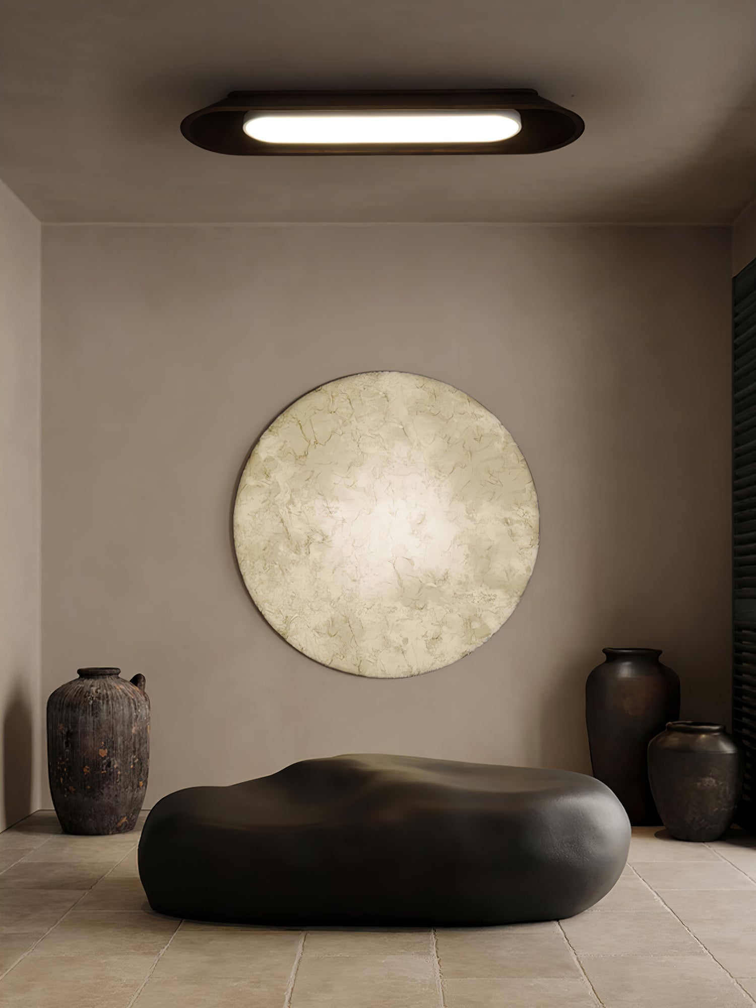 Icarira Modern Minimalist Channel Ceiling Lamp - Letslighting