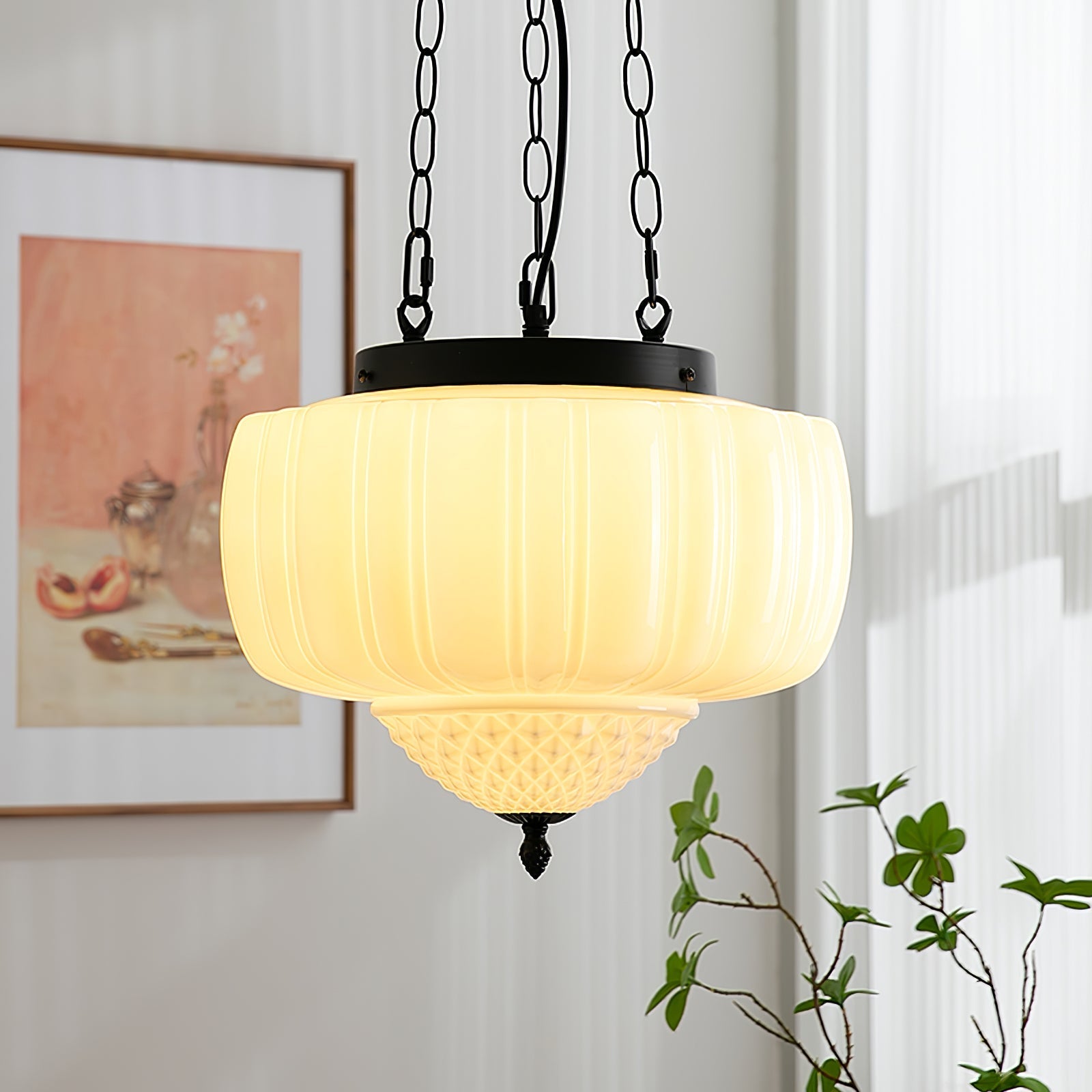 Yara Contemporary Glass Pendant Light - Letslighting