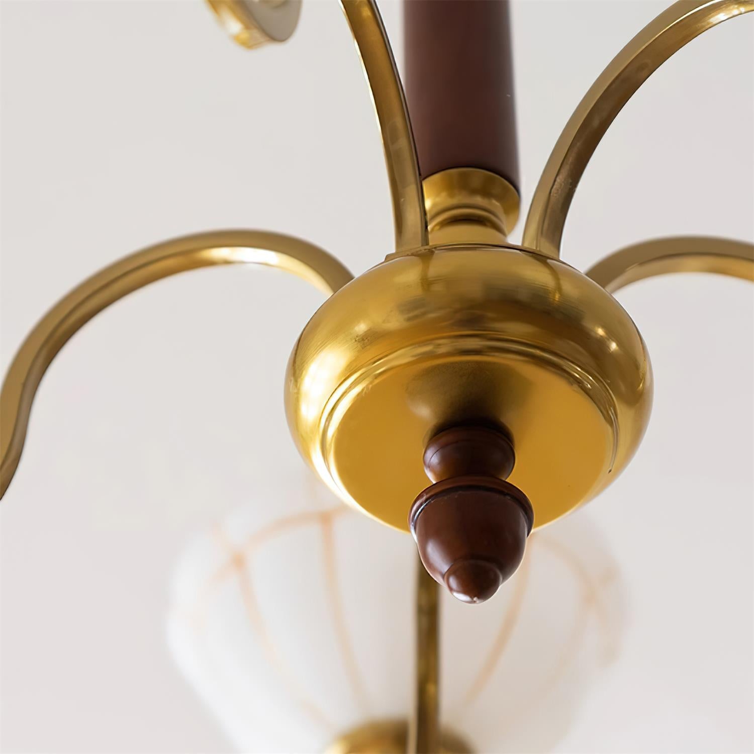 Charlie Chandelier Glass Flower Curved - Letslighting