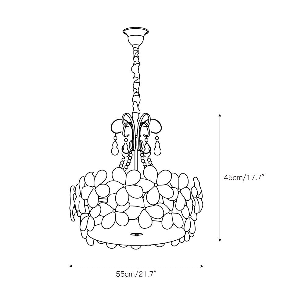 Kite Postmodern Luxury Art Unique Glass Chandelier - Letslighting