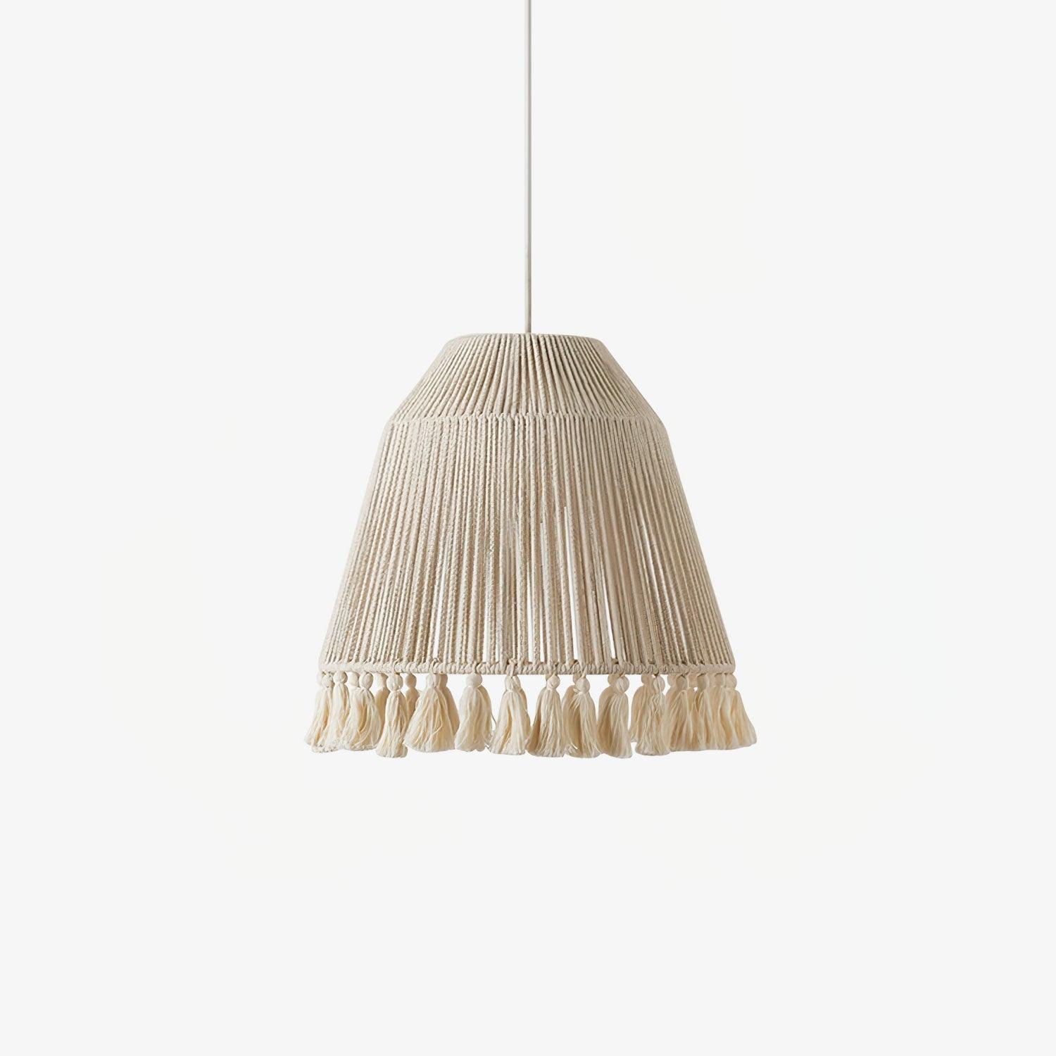 Alsolia Traditional Tassel Rope Pendant Light - Letslighting