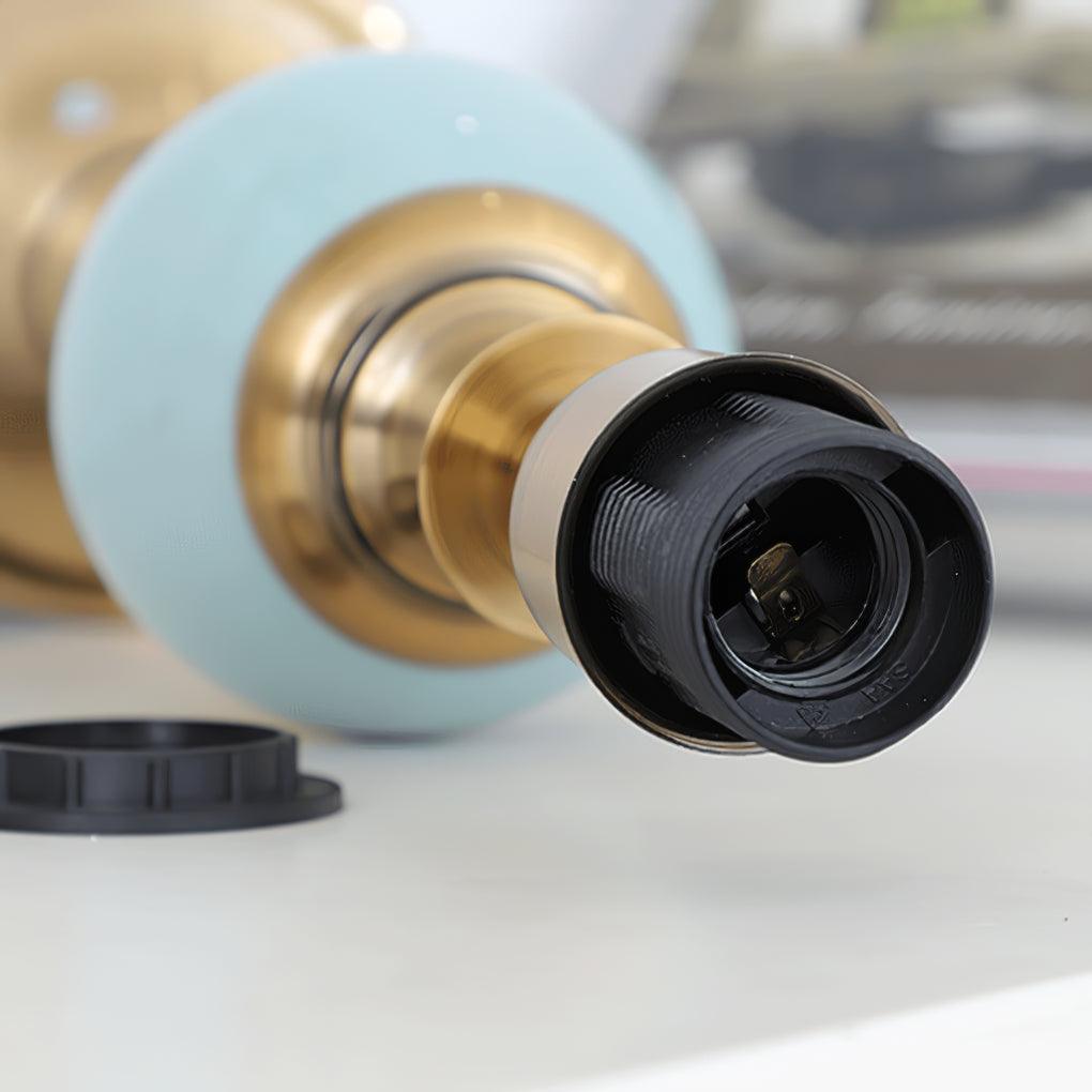 Mirova Ceramic Fabric Table Lamp - Letslighting