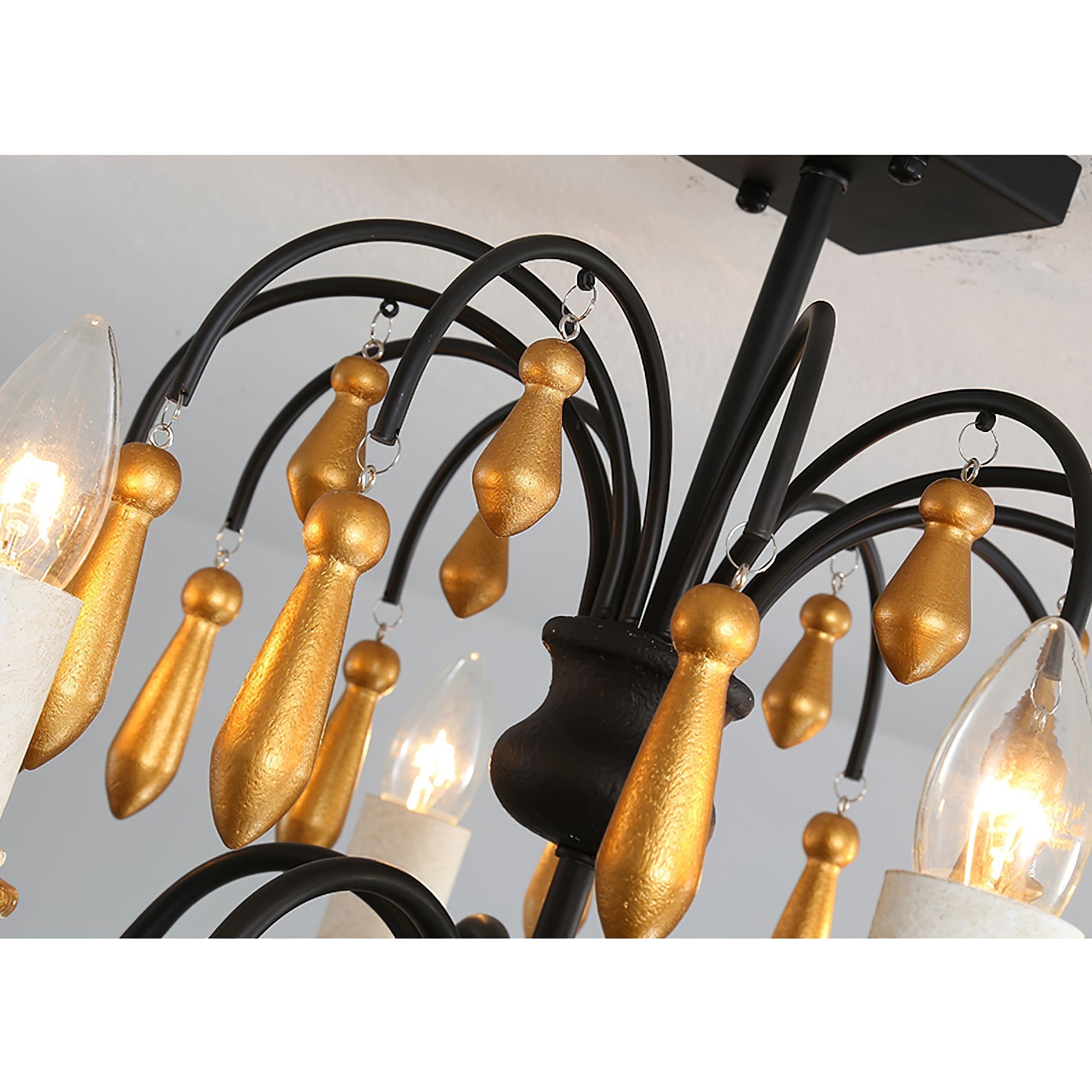 Niche Vintage Nobles Wooden Chandelier - Letslighting