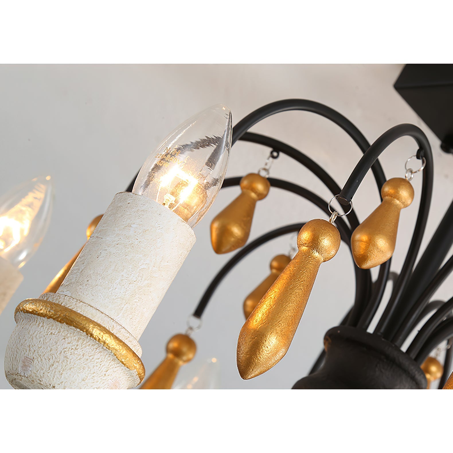 Niche Vintage Nobles Wooden Chandelier - Letslighting