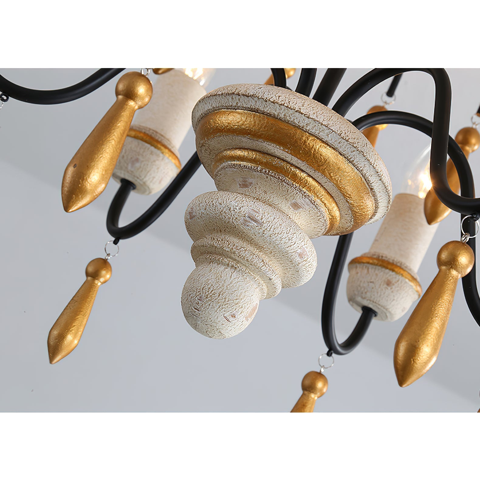 Niche Vintage Nobles Wooden Chandelier - Letslighting
