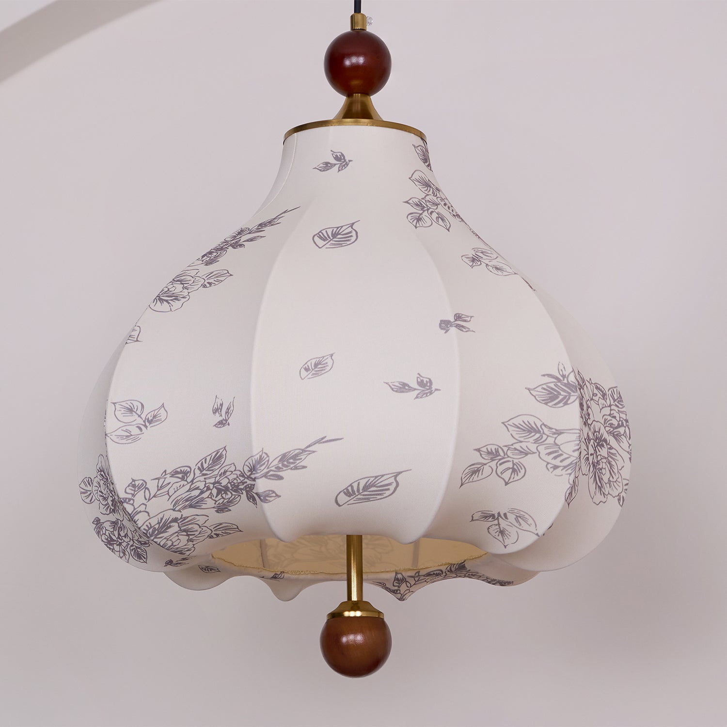 Petal Vintage Wood Pendant Lamp - Letslighting