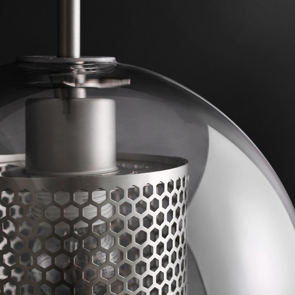 Lustra Pendant Lamp Chiswick Glass for Living Room - Letslighting