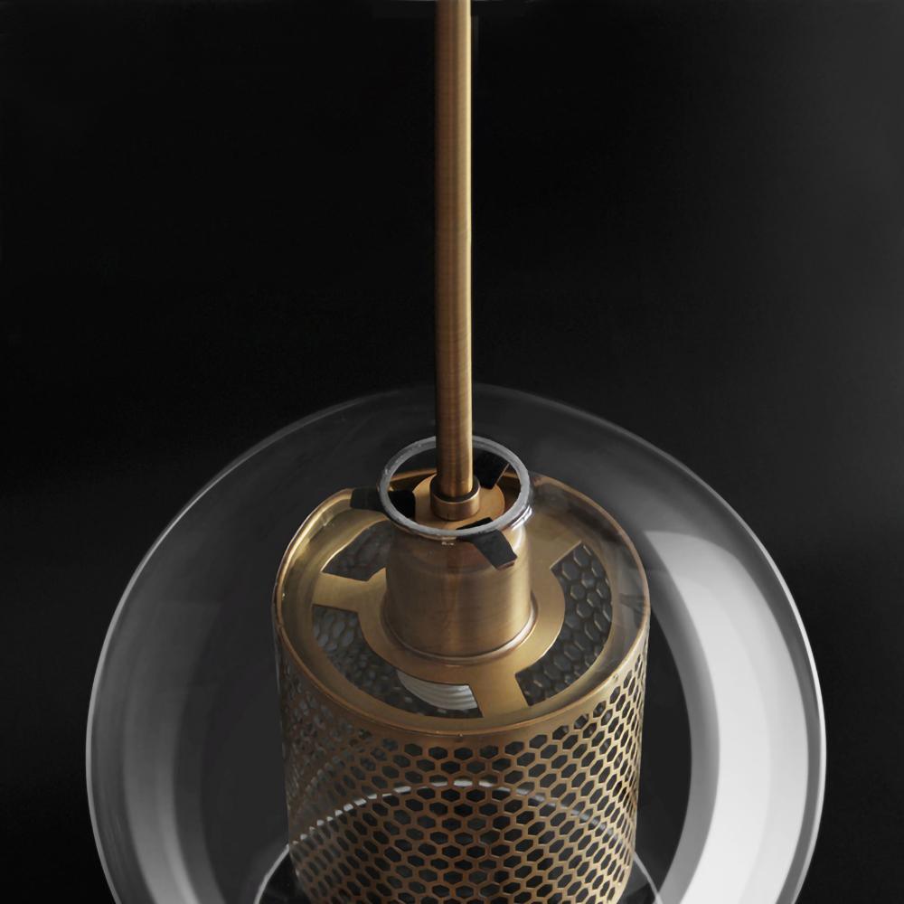 Lustra Pendant Lamp Chiswick Glass for Living Room - Letslighting