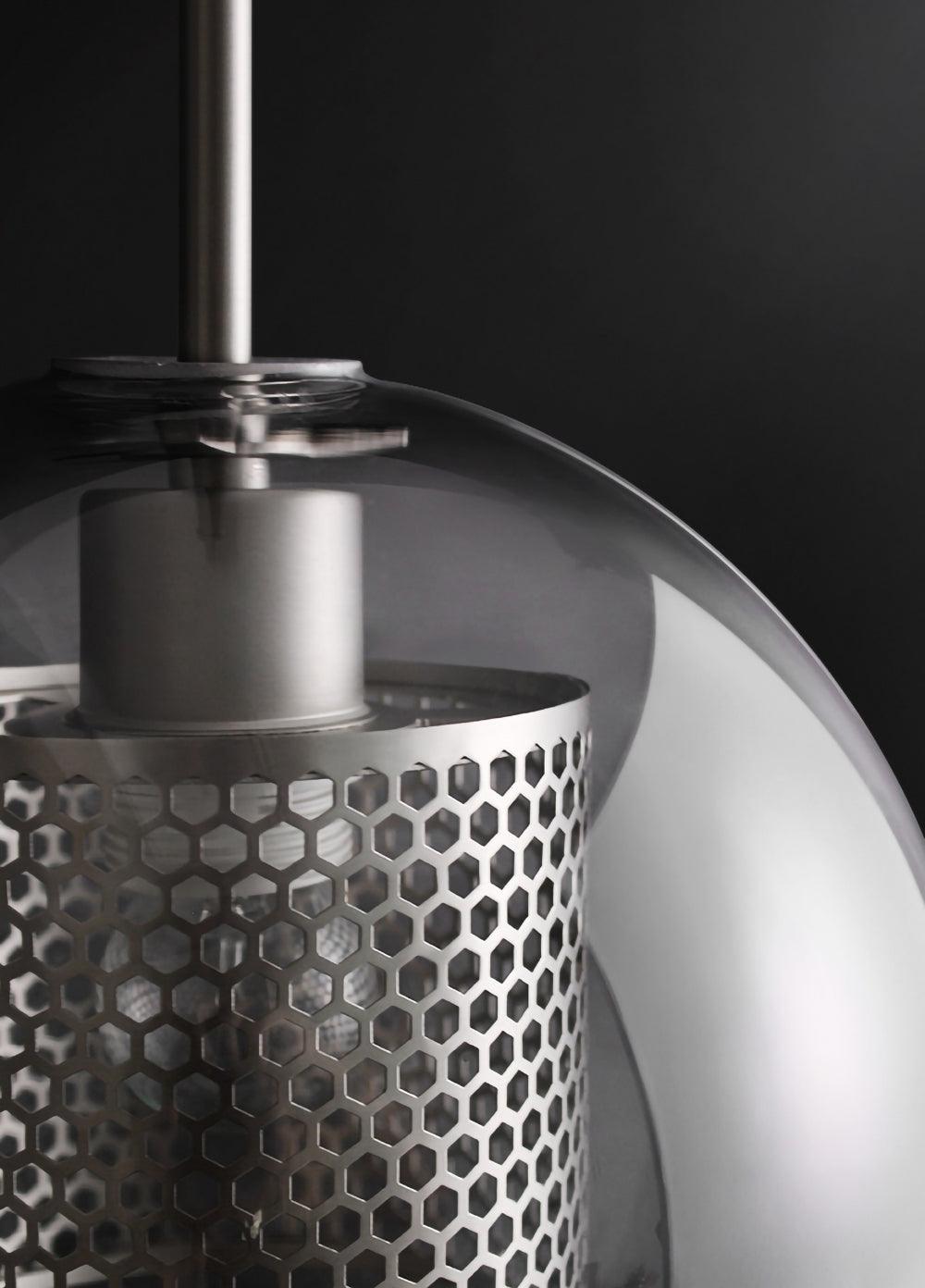 Lustra Pendant Lamp Chiswick Glass for Living Room - Letslighting