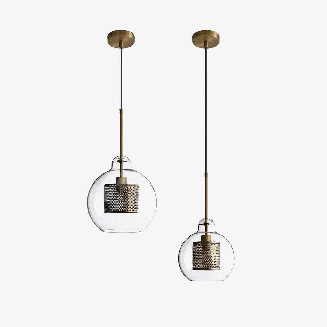 Lustra Pendant Lamp Chiswick Glass for Living Room - Letslighting