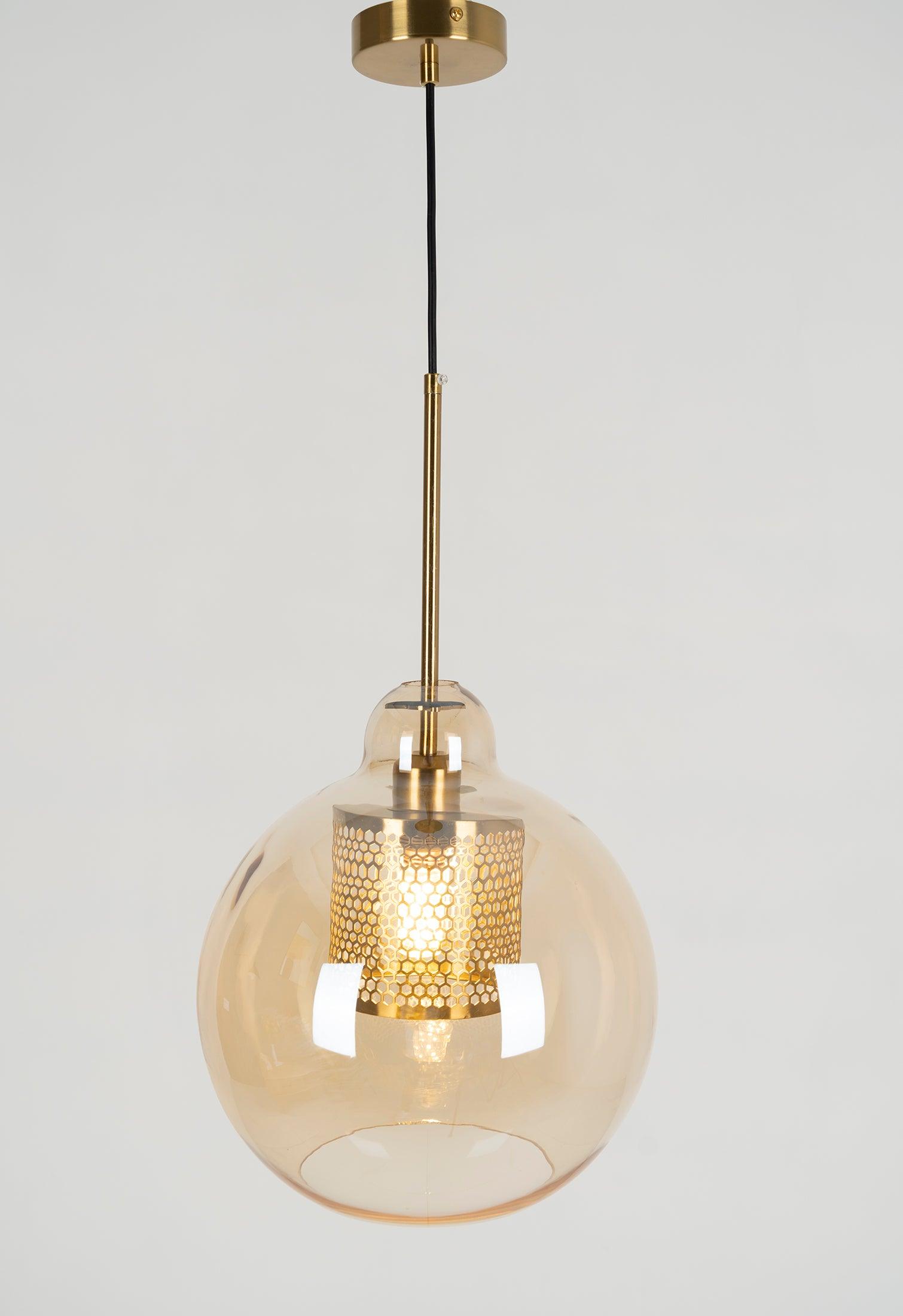 Lustra Pendant Lamp Chiswick Glass for Living Room - Letslighting