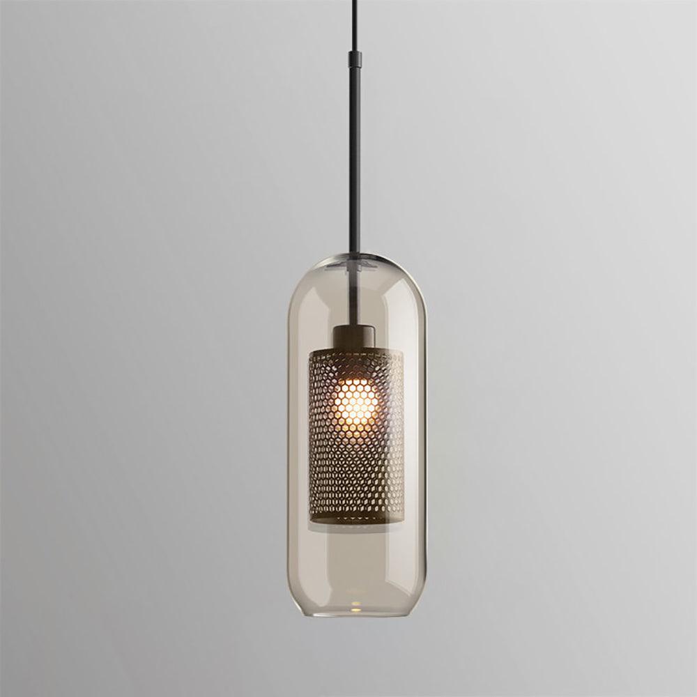 Lustra Pendant Lamp Chiswick Glass for Living Room - Letslighting