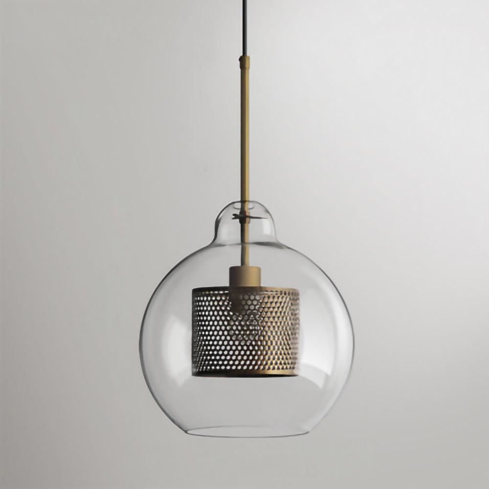 Lustra Pendant Lamp Chiswick Glass for Living Room - Letslighting