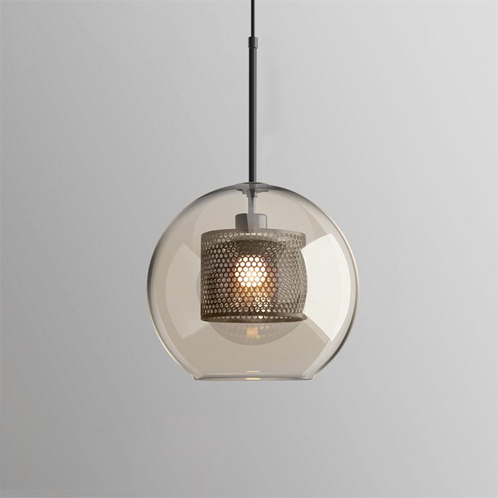 Lustra Pendant Lamp Chiswick Glass for Living Room - Letslighting