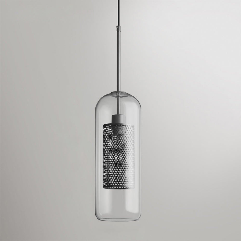 Lustra Pendant Lamp Chiswick Glass for Living Room - Letslighting