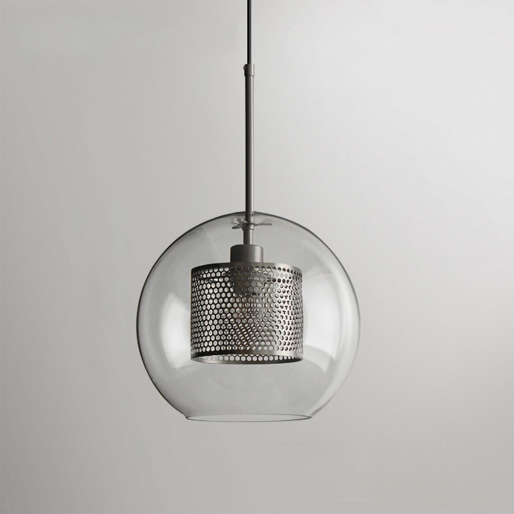 Lustra Pendant Lamp Chiswick Glass for Living Room - Letslighting