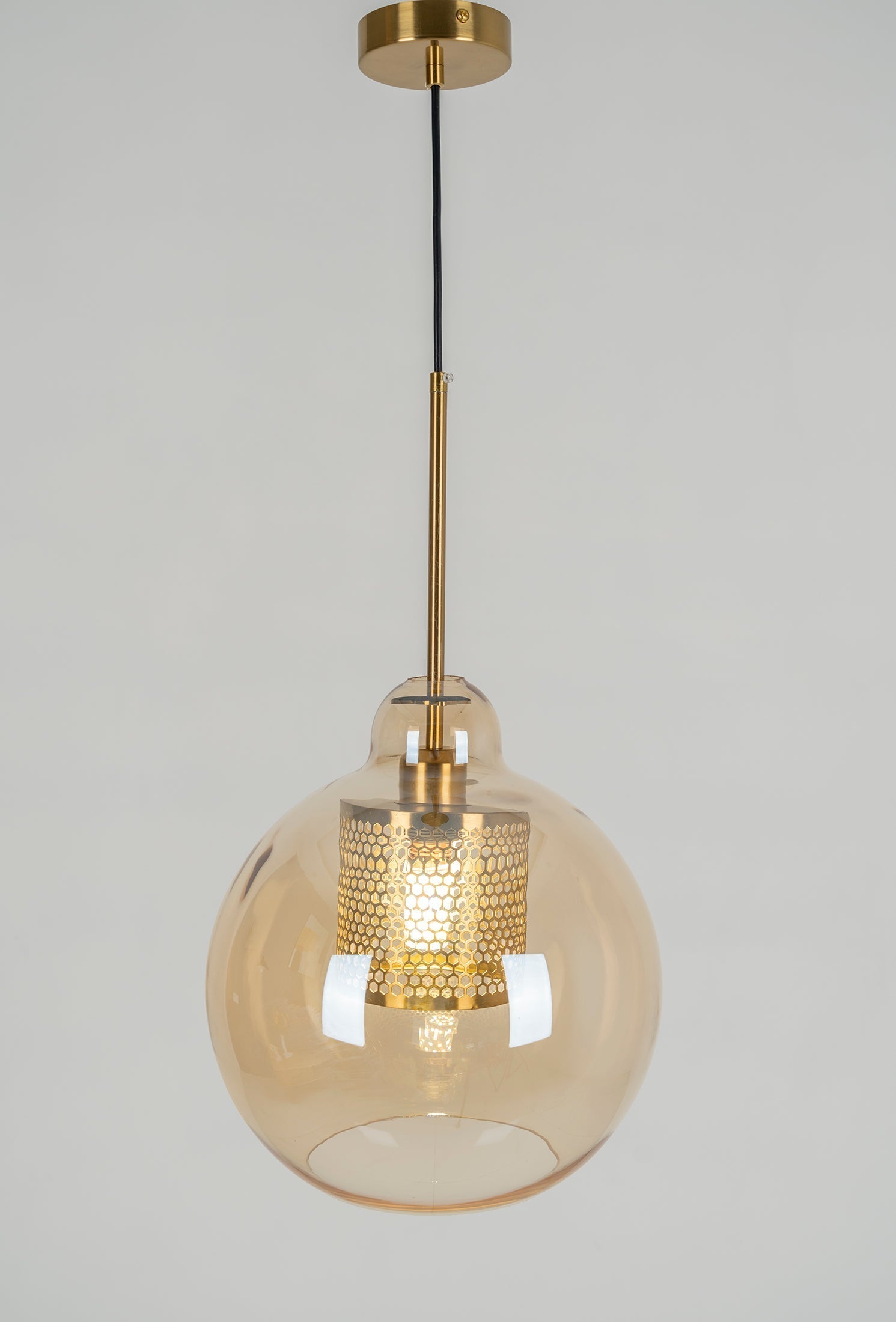 Lustra Pendant Lamp Chiswick Glass for Living Room - Letslighting