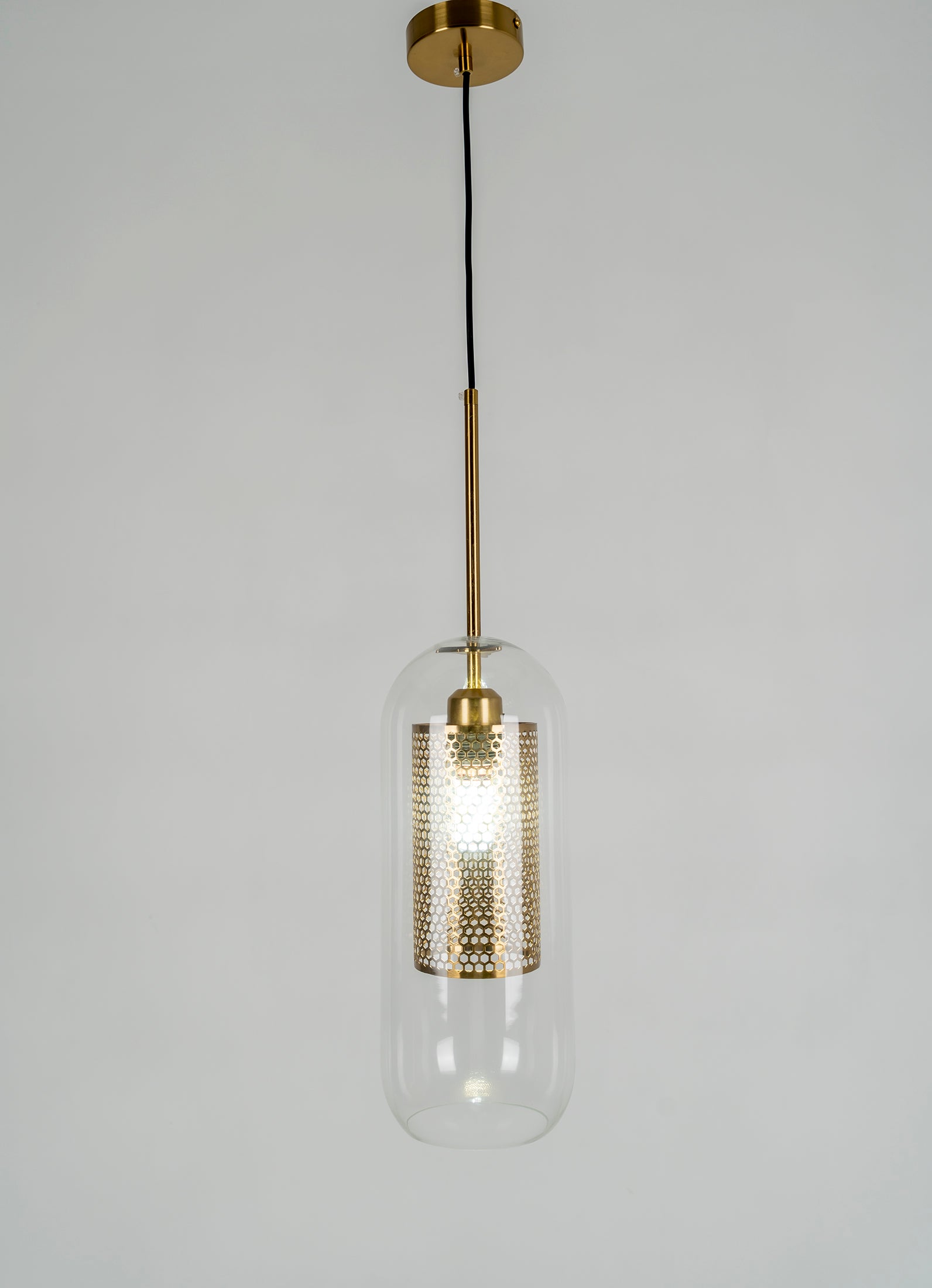 Lustra Pendant Lamp Chiswick Glass for Living Room - Letslighting
