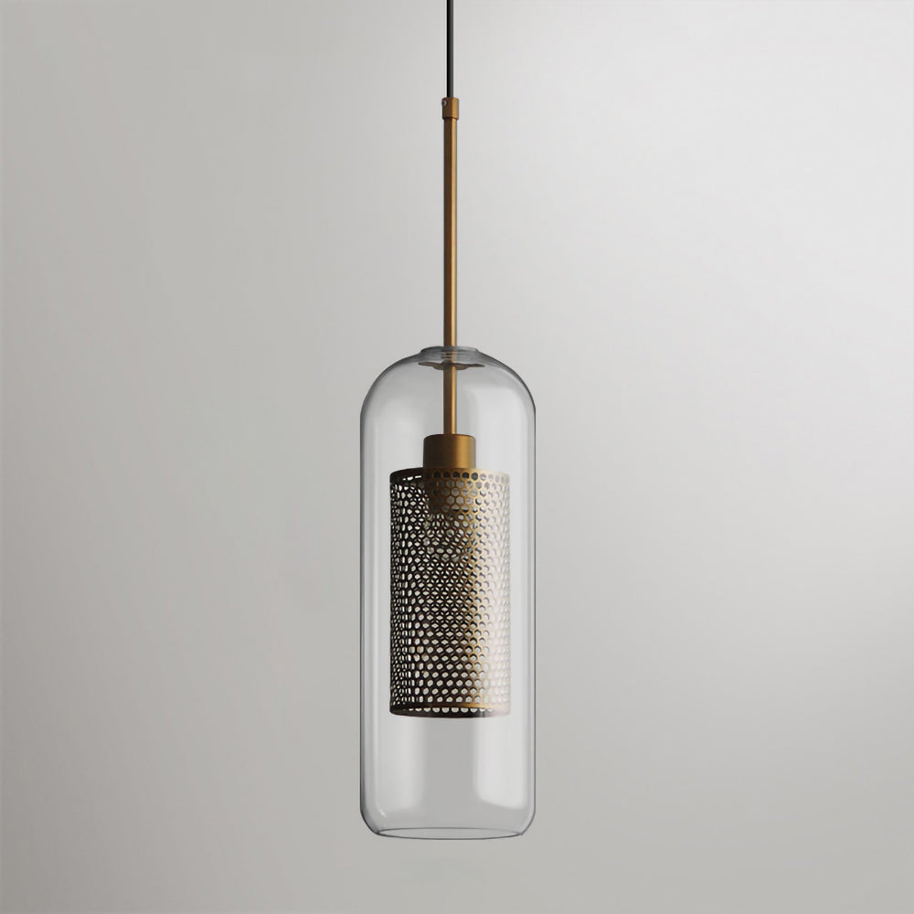 Lustra Pendant Lamp Chiswick Glass for Living Room - Letslighting