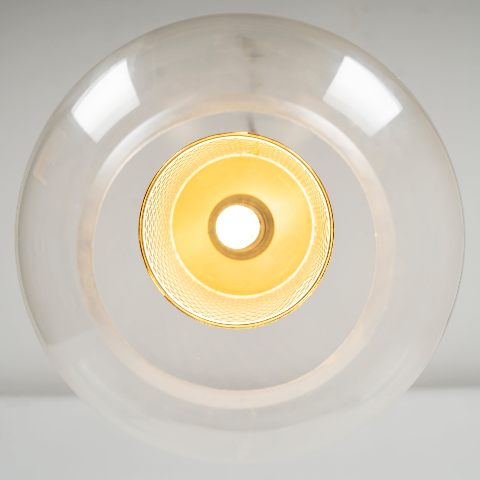 Lustra Pendant Lamp Chiswick Glass for Living Room - Letslighting